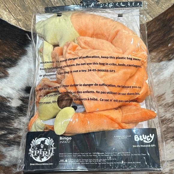 Bingo Infant Costume - Picture 2 of 2